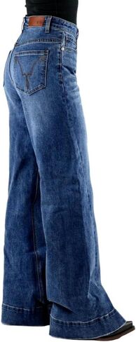 Tin Haul Western Jeans Womens Claire 31 Long Blue 10-054-0870-4003 BU in Kuwait