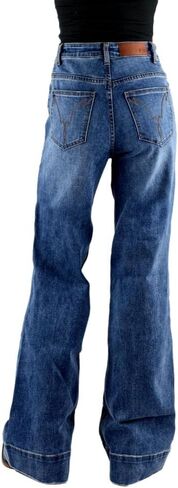 Tin Haul Western Jeans Womens Claire 31 Long Blue 10-054-0870-4003 BU in Kuwait