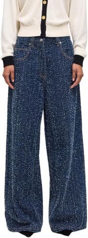 Ronny Kobo Women's Ronny Kobo Women's Solene Jeans, Dark Indigo in Kuwait