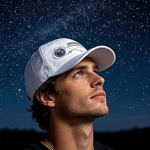 Unisex Artemis II 2026 Rocket Launch Print Hat, Lunar Mission Commemorative Cap, Back to the Moon Space Baseball Cap in Kuwait