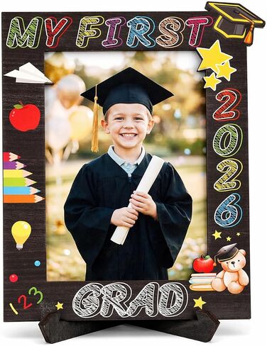 Kindergarten Graduation Picture Frame 2026, Pre K Graduation Gifts 2026, 4x6 Graduation Photo Frame Preschool Graduation Gift, Prek Grad Picture Frame for Girls Boys, Preschool Graduation Decorations Room Decor in Saudi Arabia
