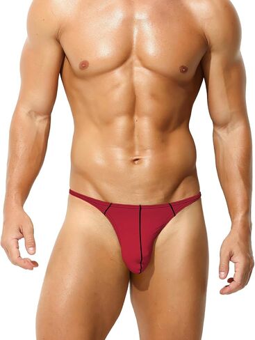Men's Thong Underwear - Low Rise G-String with Breathable & No Squeeze Design for Exercise & Daily Wear in Saudi Arabia