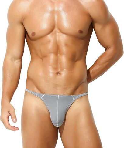Men's Thong Underwear - Low Rise G-String with Breathable & No Squeeze Design for Exercise & Daily Wear in Saudi Arabia