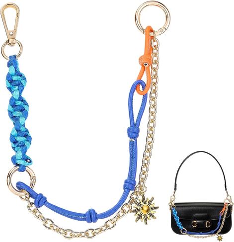 1Pc Bag Chain Charm for Handbags Leather Purse Charm Chain with Alloy Bag Chains for Shoulder Bags Handbag Straps in Kuwait