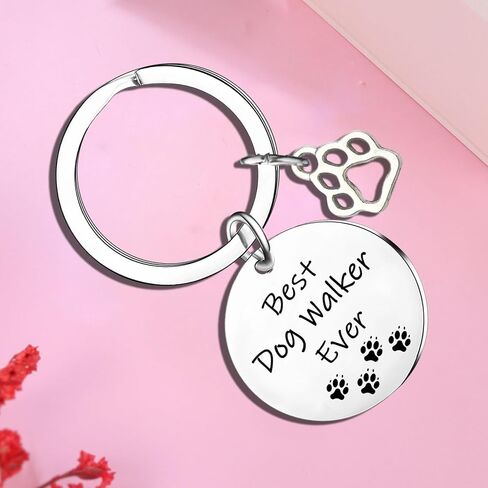 Dog Walker Gifts Dog Lover Keyring Thank You Gift for Dogs Caretaker Appreciation Gift for Dogs Sitter in Saudi Arabia