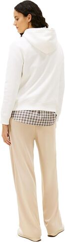 Tommy Jeans Women's Medium Weight Hoodie With Stacked Printed Logo Detail in Saudi Arabia