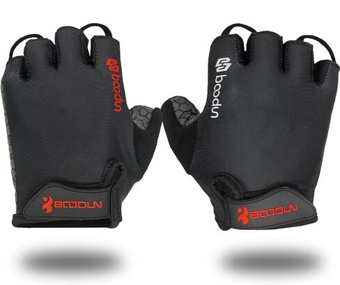 Half Finger Bike Gloves for Men & Women - Shock Absorption, Comfort & Durable for Mountain Biking, Road Biking, Commuting in Saudi Arabia