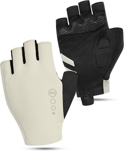 INBIKE Cycling Gloves Shock-Absorbing Breathable Bike Glove Anti-Slip SBR & XRD Pad Fingerless Bicycle Gloves for Men Women in Kuwait