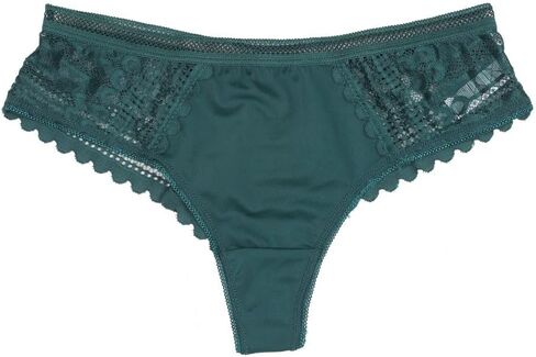 Women's Lace Bikini Panties, Low Rise Comfortable Underwear Sexy Cheeky Panties Green in Kuwait