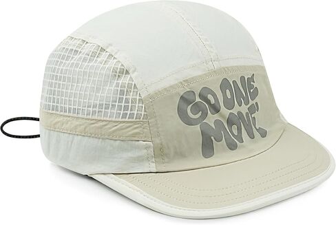 Clakllie Quick Dry 5 Panel Running Hat Breathable Mesh Hat Two-Tone Short Brim Hats Lightweight Baseball Cap Summer Sport Cap in Kuwait