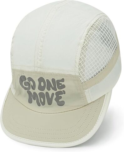 Clakllie Quick Dry 5 Panel Running Hat Breathable Mesh Hat Two-Tone Short Brim Hats Lightweight Baseball Cap Summer Sport Cap in Kuwait