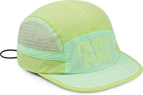 Clakllie Quick Dry 5 Panel Running Hat Breathable Mesh Hat Two-Tone Short Brim Hats Lightweight Baseball Cap Summer Sport Cap in Kuwait