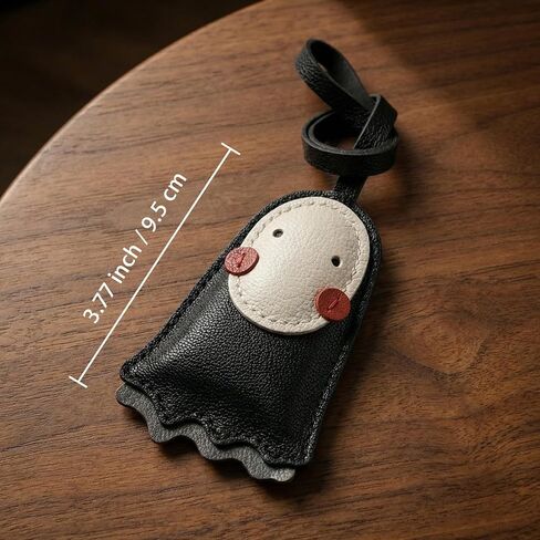 Rovian No Face Bag Charm, Black Purse Charms for Handbags, Funny Fashion Bag Accessories Key Charmsa in Saudi Arabia