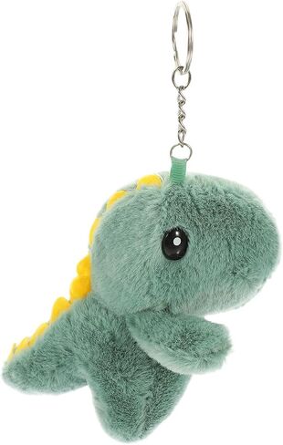 Cute Plush Dinosaur Keychain Pendant Lightweight Animal Key Ring for Handbag Purse Backpack Decoration Gift Accessory in Kuwait