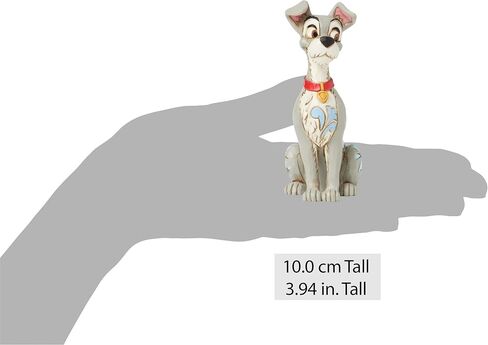 Enesco Disney Traditions by Jim Shore Lady and the Tramp Standing Pose Miniature Figurine, 3.82 Inch, Multicolor in Kuwait