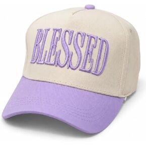 THE INSPIRATION CO. Blessed Hat - Christian Embroidered Baseball Cap for Women & Men, Faith-Based Adjustable Hat in Saudi Arabia
