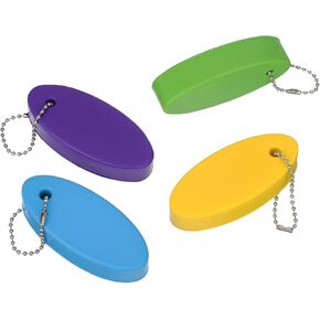 4 Pack Floating Keychain for Boat Keys Waterproof Floating Key Ring Lightweight Boating Key Chain Pendant Accessories for Fishing Outdoor Surfing Kayak Water Sports Beach in Saudi Arabia