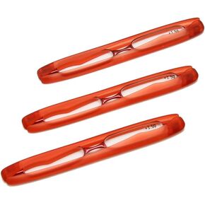 Pack of 3 Foldable Reading Glasses Mini Pocket Reader Presbyopen Glasses in Saudi Arabia