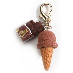 Ice Cream and Chocolate Keychain Summer Sweet Treat Keycharm for Women Perfect Dessert Lover Gift Keyring for Keys in Saudi Arabia