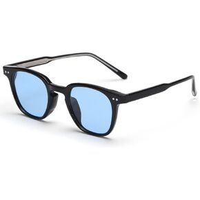 Black Green Square Frame Sunglasses Men Polarized Ladies Vintage Male Blue UV400 in Saudi Arabia