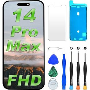 DIGI4U OLED for iPhone 15 Pro Screen Replacement, 6.1'' FHD COF [NOT LCD] Screen for iPhone 15 Pro Display Digitizer Assembly, with Repair Tool Kit for iPhone 15 Pro Replacement Screen in Saudi Arabia