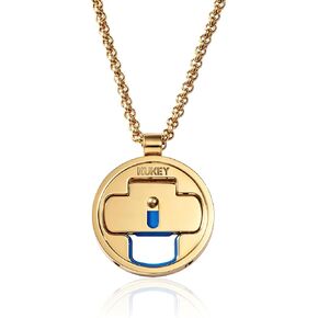 KUKEY Original Eyewear Pendant Necklace, Global Exclusive Pioneer Design, Watch-Grade 18K Gold Plating, Adjustable Chain, Universal for Holding Sunglasses, Reading Glasses, AI Glasses & Wireless Mic in Saudi Arabia