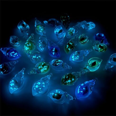 coadipress 8 Pairs Bohemian Conch Seashell Earrings for Women Hawaii Summer Beach Glow in the Dark Resin Seashell Drop Dangle Earring Jewelry Accessories ﻿ in Kuwait