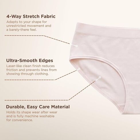 Inspirit BeMe - Out Of Sight Seamless Hipster Panty | Women’s Underwear | Seamless Underwear for Women in Kuwait