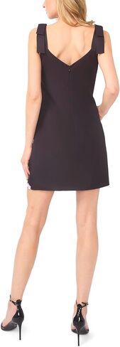 CeCe Bow Strap Placement Print Midi Dress in Kuwait