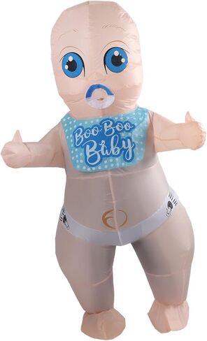 Zerodis Inflatable Baby Costume Funny Lightweight Adult Blow Up Costume for Cosplay Events, #111, Zerodisbo5dyexk8u in Kuwait