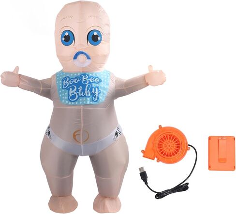 Zerodis Inflatable Baby Costume Funny Lightweight Adult Blow Up Costume for Cosplay Events, #111, Zerodisbo5dyexk8u in Kuwait