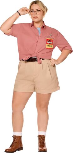 Spirit Halloween Jurassic Park Adult Dr. Ellie Costume | Officially Licensed | Perfect for Any Fan in Saudi Arabia