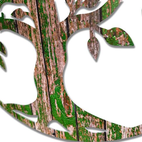 Venodeco Tree Of Life Wall Art | Metal-Wood | House Gift, Wall Decor, Wall Hanging, Wall Decor, Nautical Wall Tree in Saudi Arabia