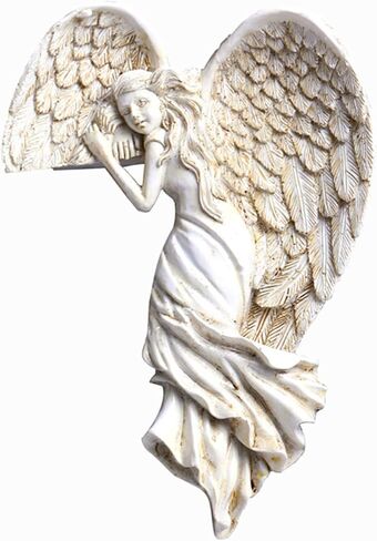 Corner Angel with Wing Sculpture - Door Frame Wall Decor, 3D Angel Statue for Home (Right) in Saudi Arabia