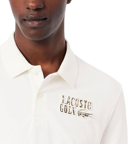 قميص بولو للجولف ذو قصة مريحة للرجال من Lacoste in Kuwait