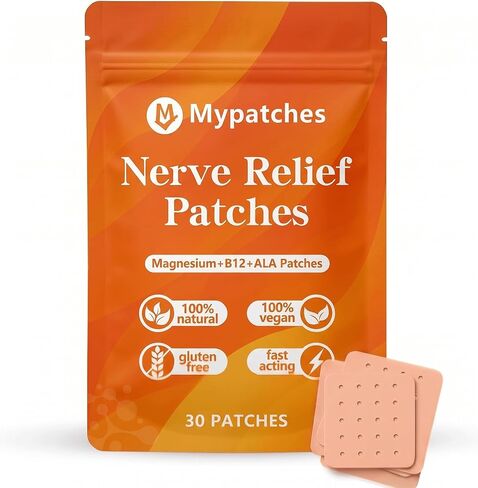 My Patches Nerve Patch, Nerve Relief Patches, Natural Ingredients for Daily Comfort, 30 Patch (1) in Kuwait