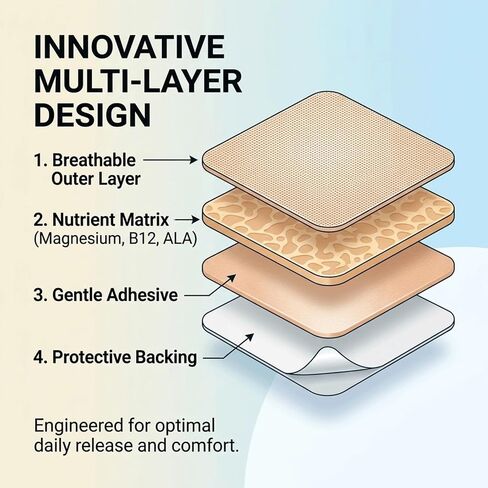 My Patches Nerve Patch, Nerve Relief Patches, Natural Ingredients for Daily Comfort, 30 Patch (1) in Kuwait