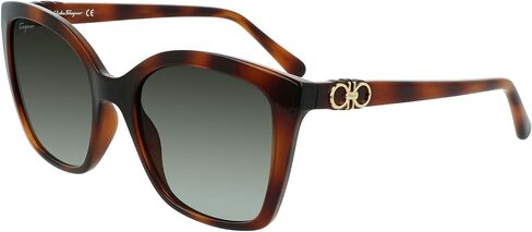 Salvatore Ferragamo Gancini-SF1026SL Tortoise One Size in Kuwait