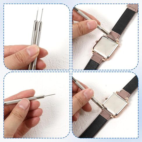 Watch Movement Dust Cover Watch Storage BoxWatch Parts Tray 5 Slots Watchmaking Tools Tray Storage Box Repair Spares Kit for Crafts Screw Component Hardware Parts with 3 Small Tools in Saudi Arabia
