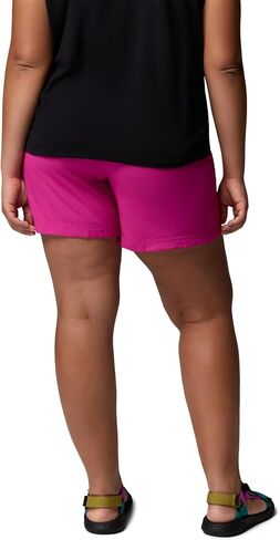 Columbia Women's Sandy River II Sun Protection Hiking Shorts, Fuchsia, Large x 5 in Kuwait