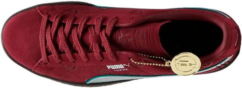 RED HAIRED SHANKS SUEDE SHOES BY PUMA in Kuwait