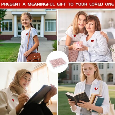 60 Pcs Religious Sacred Heart of Jesus Pins Bulk Enamel Lapel Pins Christian Cross Red Heart Brooch for School Sunday Church Funeral Clergy Appreciation Gift in Saudi Arabia