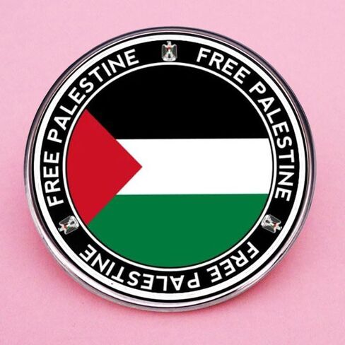 دبوس بروش فلسطين مجاني - دبوس العلم الفلسطيني، ملحقات شارة فلسطين in Kuwait