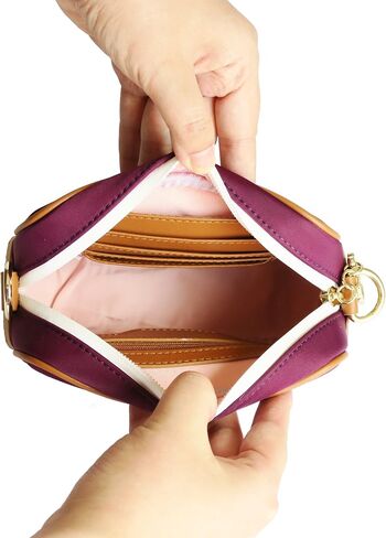 Anti-Theft Waterproof Mini Cross-Body Bag with Adjustable Faux Leather Strap with Classic Hardware in Saudi Arabia