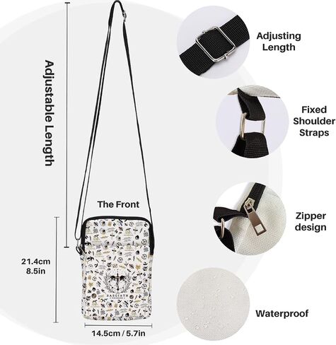 Fourth Merch Wing Crossbody Bag Dragon Rider Fans Gift 4th Wing Book Lover Travel Shoulder Bag Bookish Merchandise, Gifts for Rider Fans Bookworm Librarian Bookish Merchandise in Saudi Arabia