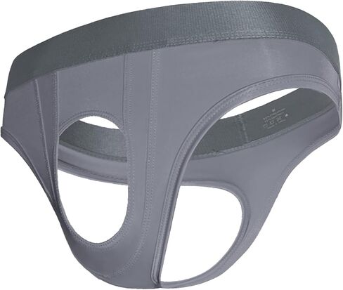 Mens Thong Underwear Athletic Supporter Sexy Thong Cutout Breathable Underwear for Gym in Saudi Arabia