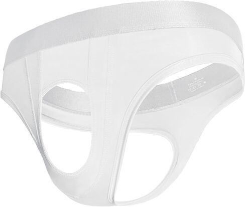 Mens Thong Underwear Athletic Supporter Sexy Thong Cutout Breathable Underwear for Gym in Saudi Arabia