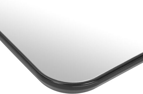 KUAFU Mirror Glass Compatible with 2003-2009 Chevy Chevrolet C4500 Kodiak GMC C4500 Topkick Glass Plastic Replacement for 19120556 Clear+Black (Side View Mirror Lower Glass) in Kuwait
