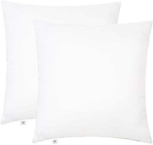Throw Pillow Inserts 30 x 50cm (12" x 20"), Cushion Inserts, Hollowfibre Filling for Sofa, Bedding Cushion Pads (Pack of 2) in Saudi Arabia