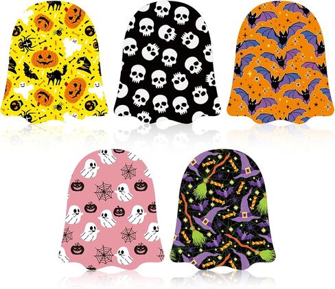 25 Pcs Adhesive Patches for Libre 2 & Libre 3, Halloween Designs Breathable Non-Woven Fabric Over Patches Waterproof Sensor Covers Adhesive Stickers (5 Styles) in Saudi Arabia